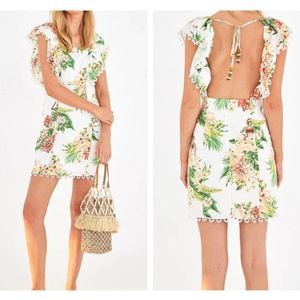 FARM Rio Denyse Linen Mini Dress